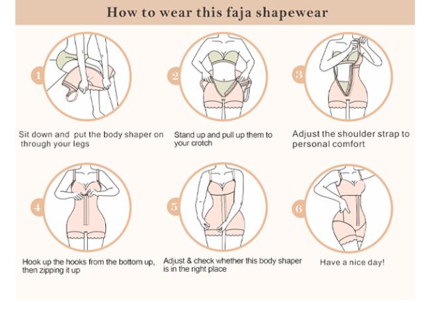 Colombianas Shapewear for Women Tummy Control